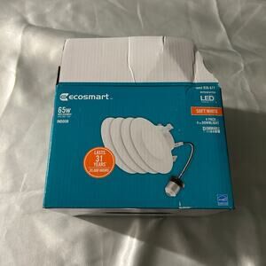 65-Watt Equivalent Softwhite 4 in. GU24 White Integrated LED Recessed Trim